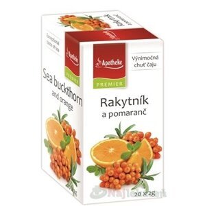 APOTHEKE PREMIER Rakytník a pomaranč,  20x2g