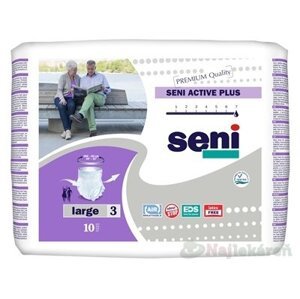 Seni ACTIVE PLUS Large 3 navliekacie nohavičky (obvod 100-135cm, savosť 2000ml) 10ks