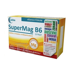 Astina SuperMag B6 CITRÁT, 60 ks