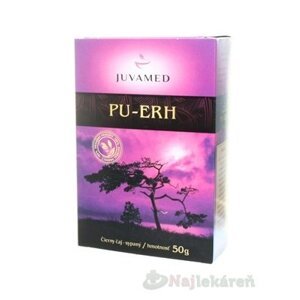 JUVAMED PU-ERH ČIERNY ČAJ, 50g