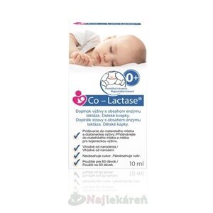 Co-Lactase enzýmový prípravok 10ml