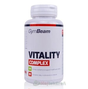 GymBeam VITALITY COMPLEX multivitamín 120 tabliet