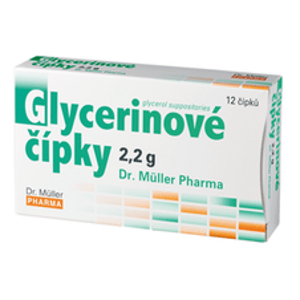 Dr. Müller Glycerínové čípky 12 x 2,2g