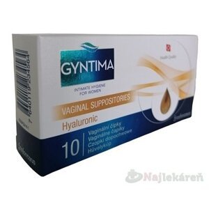 Fytofontana GYNTIMA Hyaluronic Vaginálne čapíky 10 ks