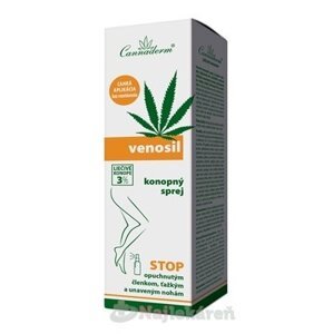 Cannaderm Venosil konopný sprej na unavené nohy 150 ml