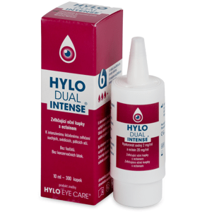 HYLO DUAL INTENSE očné kvapky 10ml