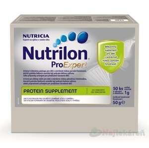 Nutrilon ProExpert Protein supplement vrecká (od narodenia), 50x1g (50g)