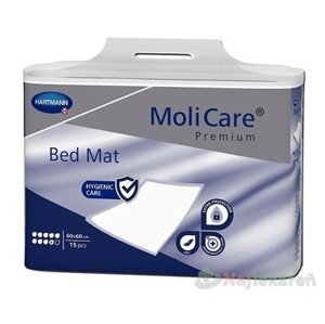 MoliCare Premium Bed Mat 9 kvapiek hygienické podložky 60x60cm, 15ks