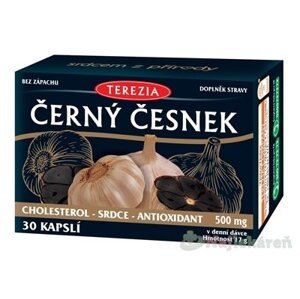 Terezia Čierny cesnak na cholesterol 30 kapsúl