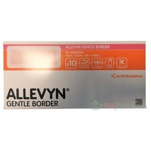 ALLEVYN Gentle Border Krytie na rany