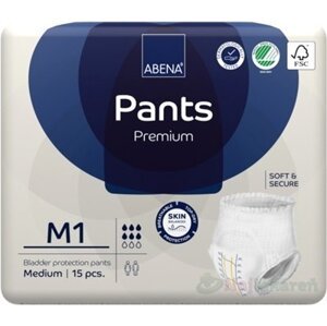 ABENA Pants Premium M1, navliekacie nohavičky (veľ. M), 15 ks