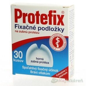 Protefix Fixačné podložky na hornú zubnú protézu