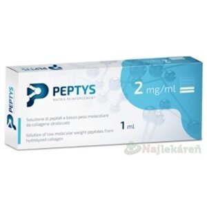 PEPTYS 2 roztok peptidov PEP-21 z kolagénu 2 mg/ml