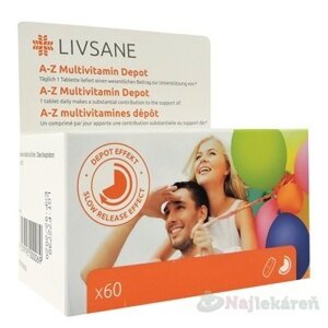 LIVSANE A-Z Multivitamín komplex 60 tbl