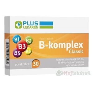 PLUS LEKÁREŇ B-komplex Classic 1x30 ks