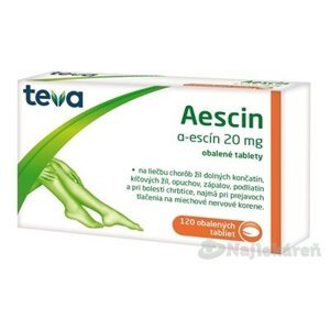 AESCIN Teva 20 mg - 120 ks