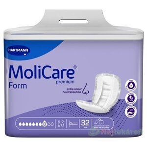 MoliCare Premium Form 8 kvapiek, vkladacie plienky, 32ks