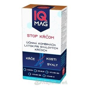 IQ MAG STOP KŔČOM pri svalových kŕčoch 60 tabliet