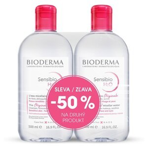 BIODERMA Sensibio H2O micelárna voda 500 + 500ml