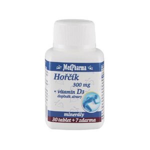 MedPharma HORČÍK 300MG+VIT. D 30+7 tbl