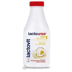 Lactovit LactoUrea Oleo sprchový gél, veľmi suchá pleť 500 ml