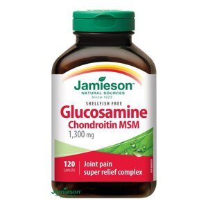 Jamieson Glukozamín chondroitín MSM 1300 mg 120 tbl