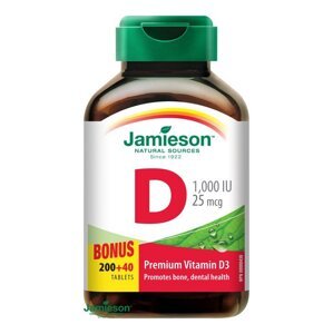 Jamieson Vitamín D3 1000 IU 240 tabliet