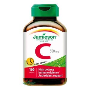 Jamieson Vitamin C 500 mg 100 tbl s postupným uvoľňovaním