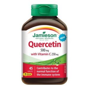 Jamieson Quercetin 500mg s Vitamínom C 250 mg na imunitu 45 tabliet