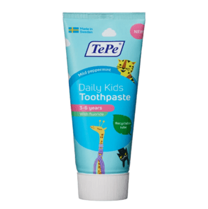 TePe Daily Kids zubná pasta pre deti od 3 do 6 rokov, 75 ml