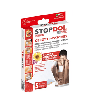 STOPDOL náplasti proti bolesti 9x14cm 5 ks