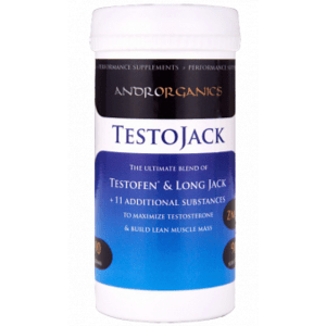 Androrganics TestoJack stimulant 140 kapsúl