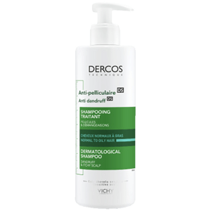 VICHY Dercos ANTI-PELLICULAIRE šampón na mastné lupiny 390ml