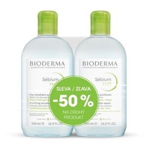 BIODERMA Sébium H2O micelárna voda 500 + 500ml