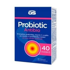 GS Probiotic antibio prebiotiká 10 kapsúl