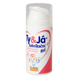 Dr. Müller TY&JA LUBRIKAČNÝ GÉL parfumovaný 100ml, jahoda