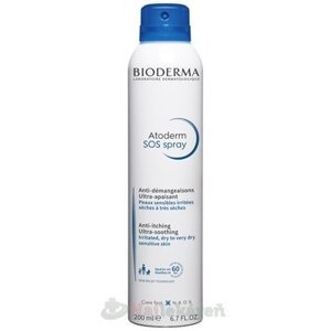 BIODERMA Atoderm SOS sprej na upokojenie pokožky 200ml