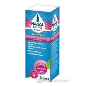 NASAL DUO ACTIVE 0,5/50 mg/ml na nádchu 10 ml