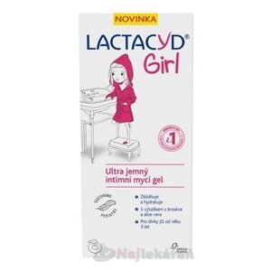 LACTACYD Girl intímny čistiaci gél 200ml