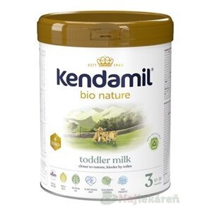 KENDAMIL BIO Nature 3 HMO+ následná mliečna dojčenská výživa (od ukonč. 10. mesiaca) 800 g