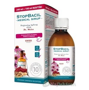 Dr. Weiss STOPBACIL Medical sirup na prechladnutie 300 ml