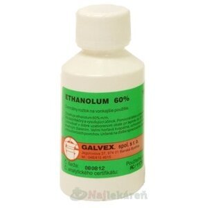 SPIRITUS DILUTUS / ETHANOLUM 60% - GALVEX 100g