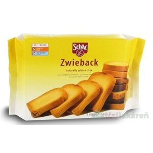 Schär ZWIEBACK, bezlepkové sucháre, 165g