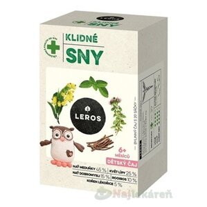 LEROS DETSKÝ ČAJ POKOJNÉ SNY  20x1,5g (30g)