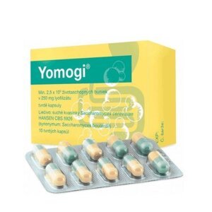 Yomogi na liečbu akútnej hnačky 250 mg 10 kapsúl