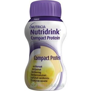 NUTRIDRINK COMPACT PROTEIN s vanilkovou príchuťou 24x125 ml