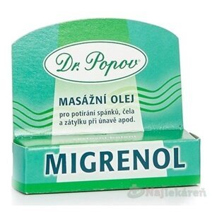 DR. POPOV MIGRENOL masážny olej roll-on 6 ml