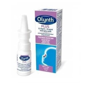 OLYNTH PLUS 0,5 mg/50 mg/ml na liečbu nádchy 10 ml