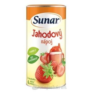 Sunar Rozpustný nápoj Jahodový v prášku (od ukonč. 6. mesiaca) 200 g