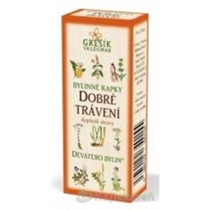 GREŠÍK BYLINNÉ KVAPKY DOBRÉ TRÁVENIE 50ml